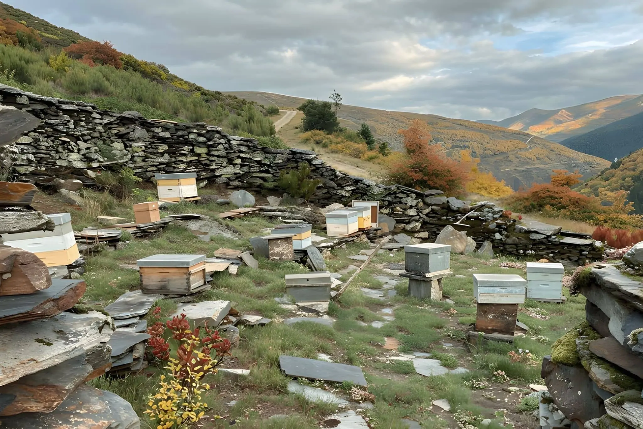 The Sweet Route: Chestnuts, Honey and Bear Walls